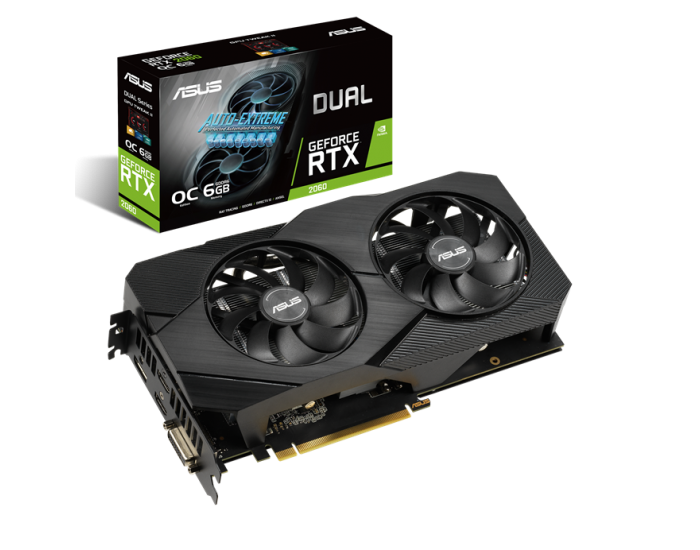 ASUS RTX 2060 6GB GDDR6 OC (DUAL FAN)